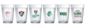 Allmix Copo Americano Fluminense 190ml Com 6 Unidades Incolor Unissex