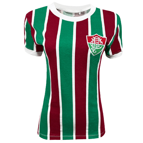 Liga Retrô Camisa Fluminense Feminina 1975 Branca