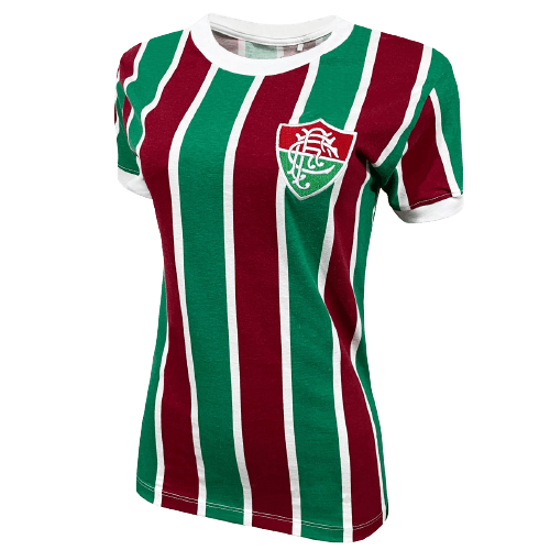 Liga Retrô Camisa Fluminense Feminina 1975 Branca