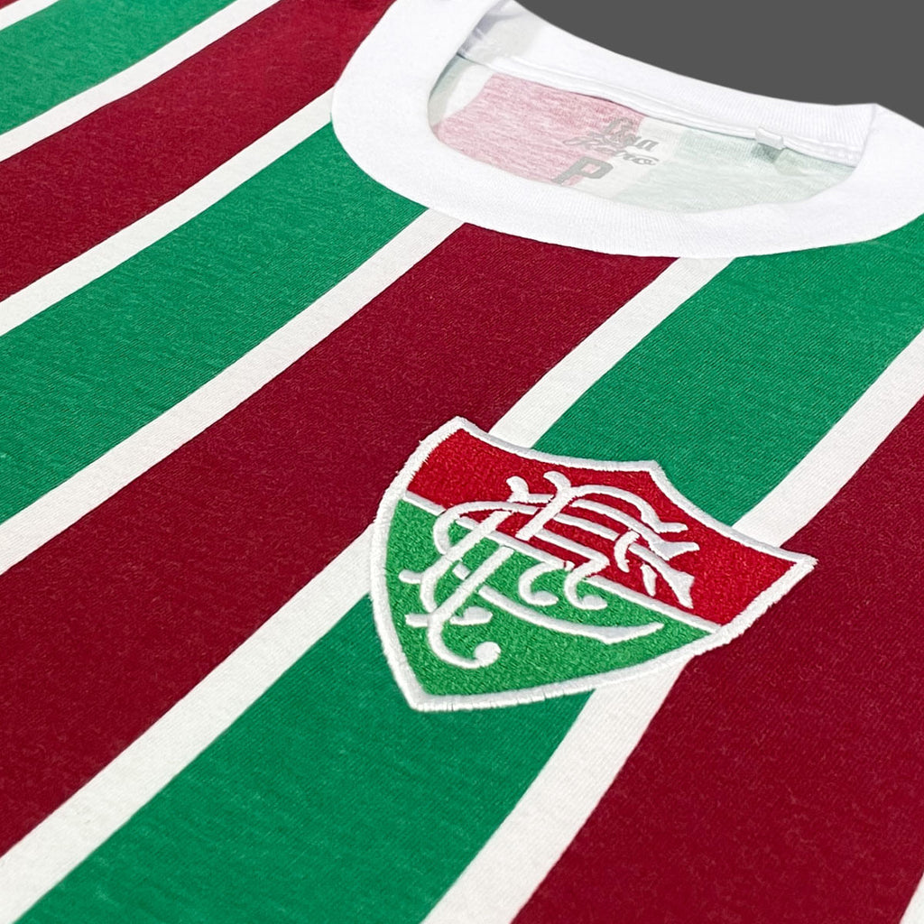 Liga Retrô Camisa Fluminense Feminina 1975 Branca