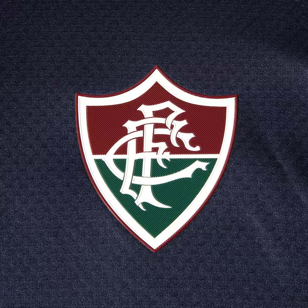 Puma Blusão Fluminense Treino 1/4 Zip Top Navy 2026 Masculina
