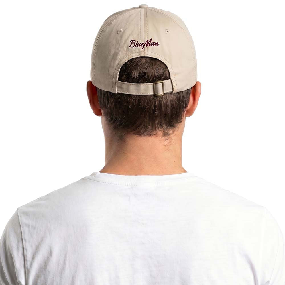 Blueman Boné Fluminense Dad Hat 1902 Off White Grená Unissex