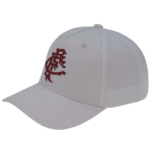 Blue Ocean Boné Fluminense Aba Curva Escudo Frontal Branco Supercap Unissex
