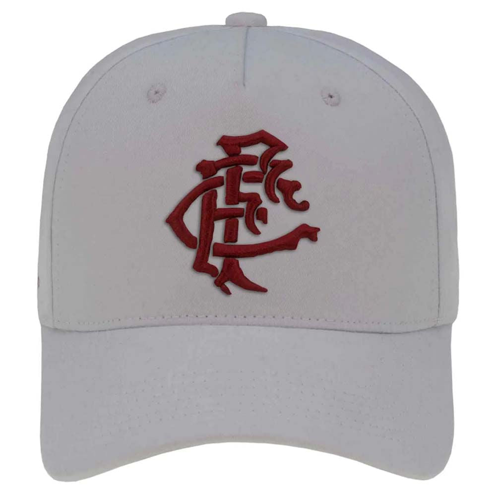 Blue Ocean Boné Fluminense Aba Curva Escudo Frontal Branco Supercap Unissex