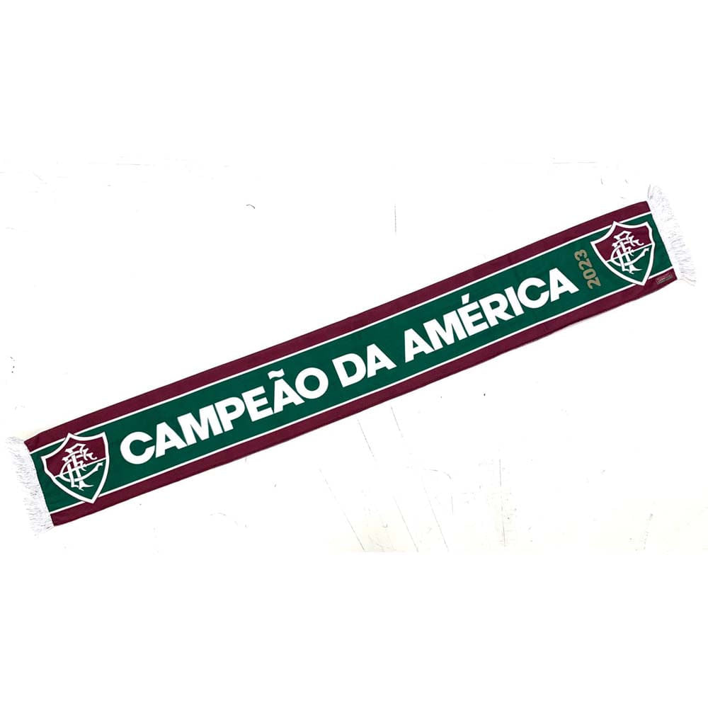 CachecolMania Cachecol Fluminense Dupla Face Campeão da América Unissex