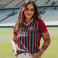 Natural Camisa Fluminense Feminina Grená FLUF007