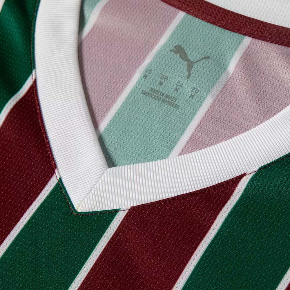 Puma Camisa Fluminense Feminina Torcedora Home OF1 2026 Dark Crimson