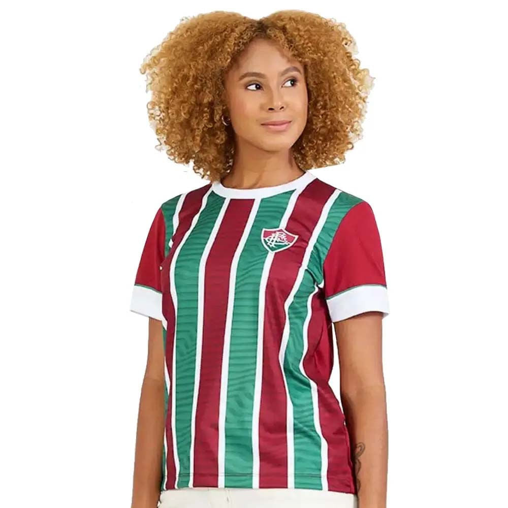 Braziline Camisa Fluminense Feminina Chiado Dry Max