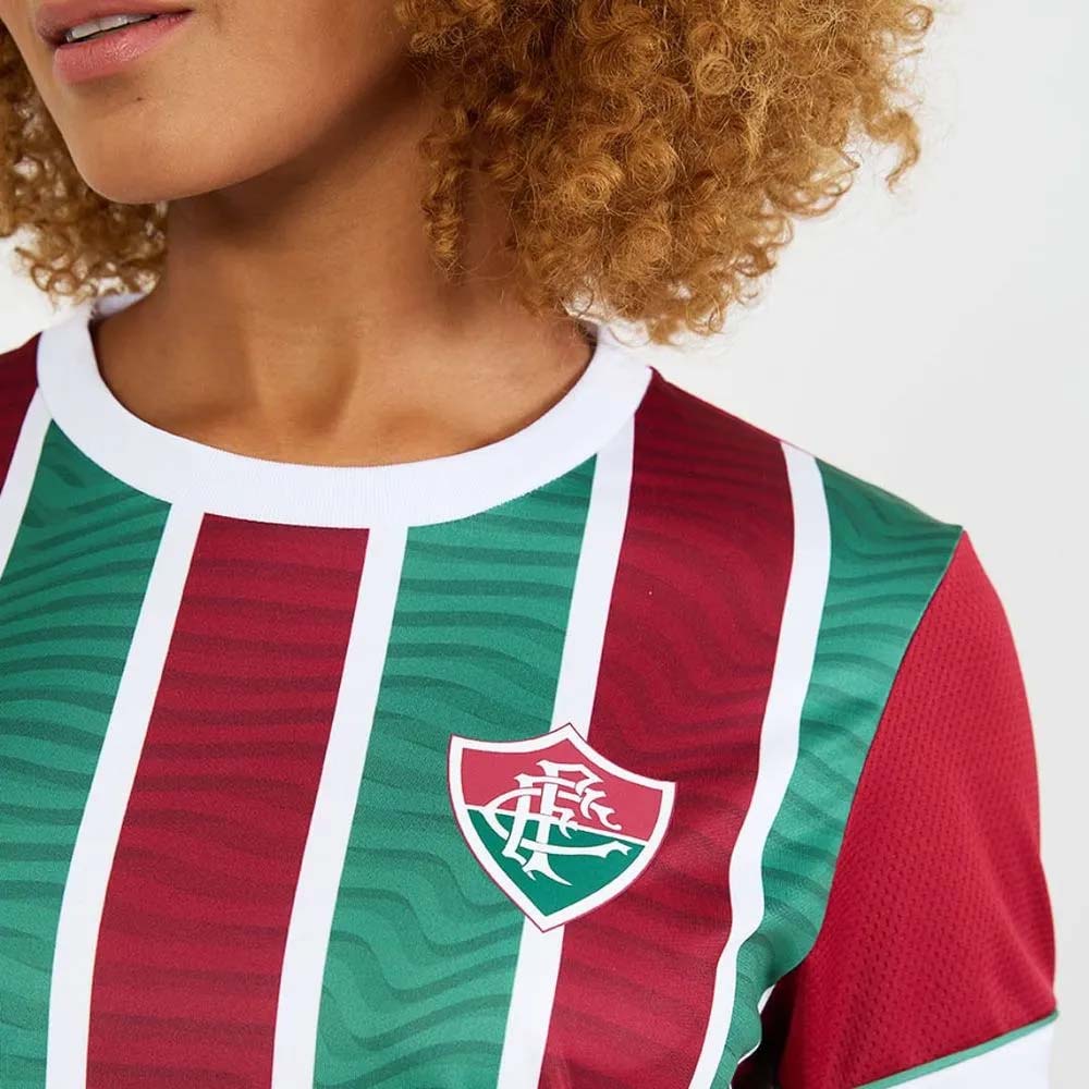 Braziline Camisa Fluminense Feminina Chiado Dry Max
