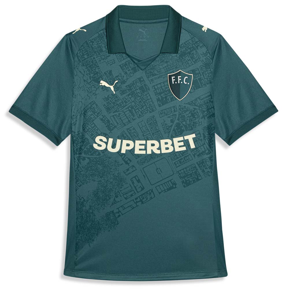 Puma Camisa Fluminense Feminina Torcedora Third 2026 Cold Green