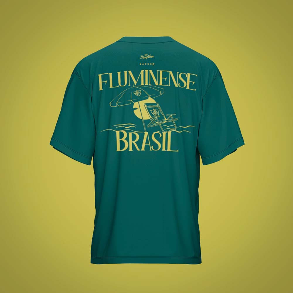 Blueman Camisa Fluminense Futebol Brasileiro Masculina
