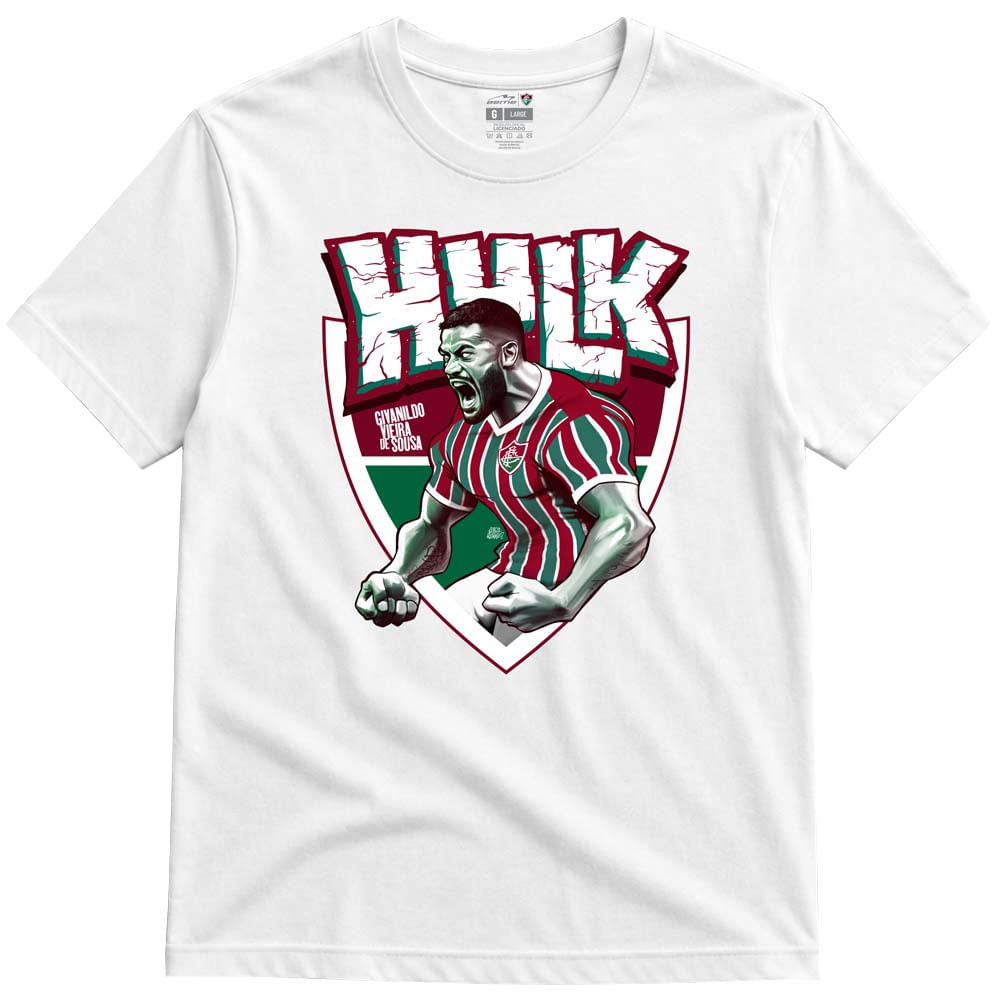 Beme Camisa Fluminense Hulk Masculina Verde Grená