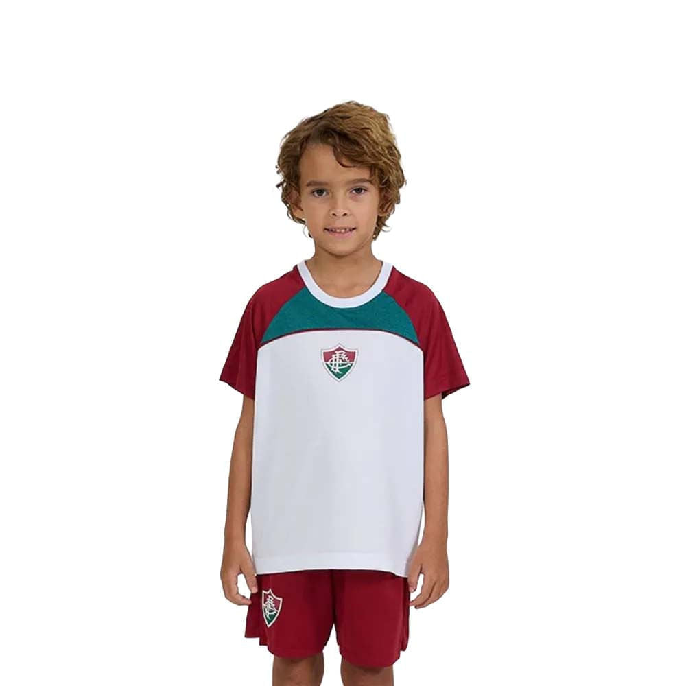 Braziline Camisa Fluminense Infantojuvenil Timbre Unissex