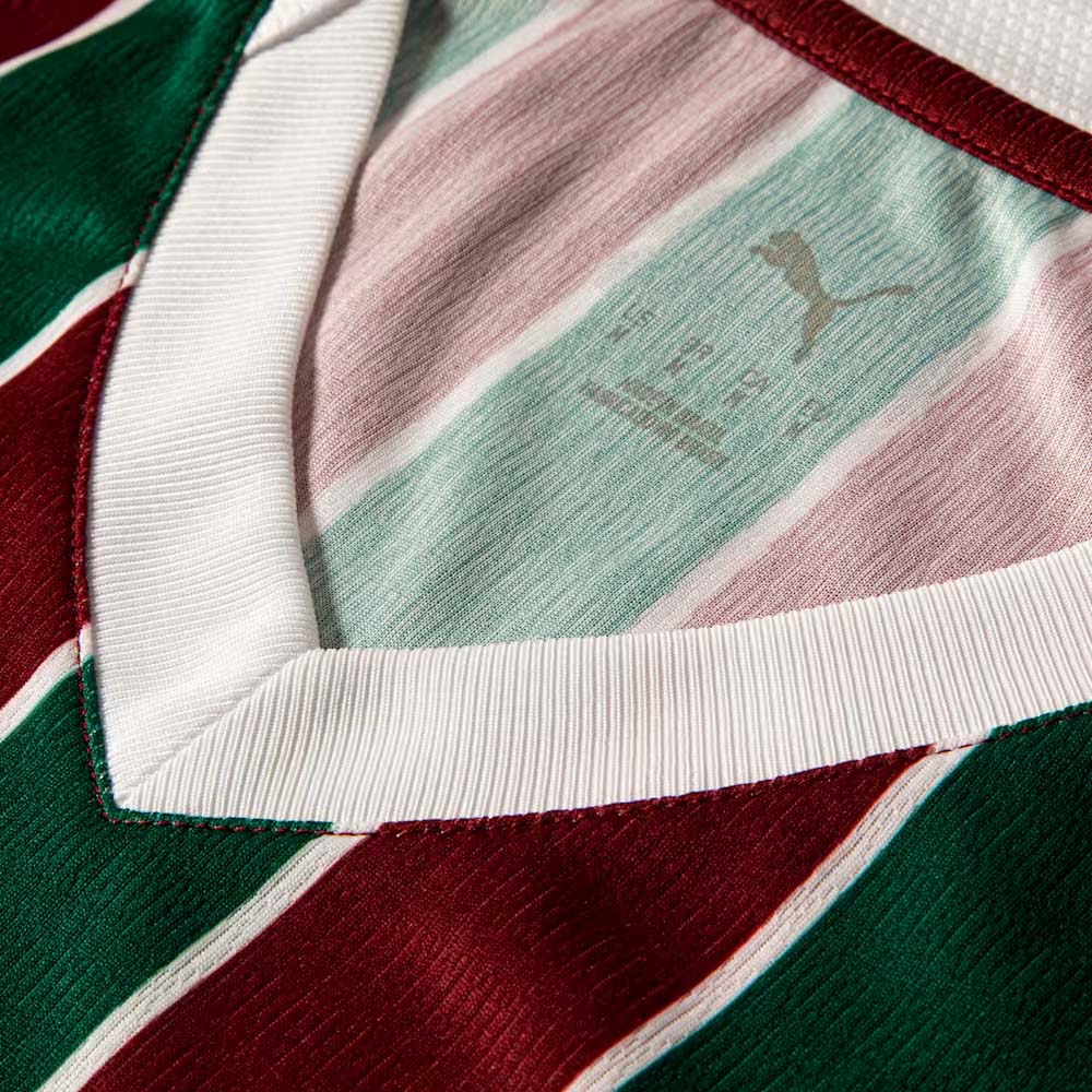 Puma Camisa Fluminense Jogador Home OF1 2026 Masculina Dark Crimson