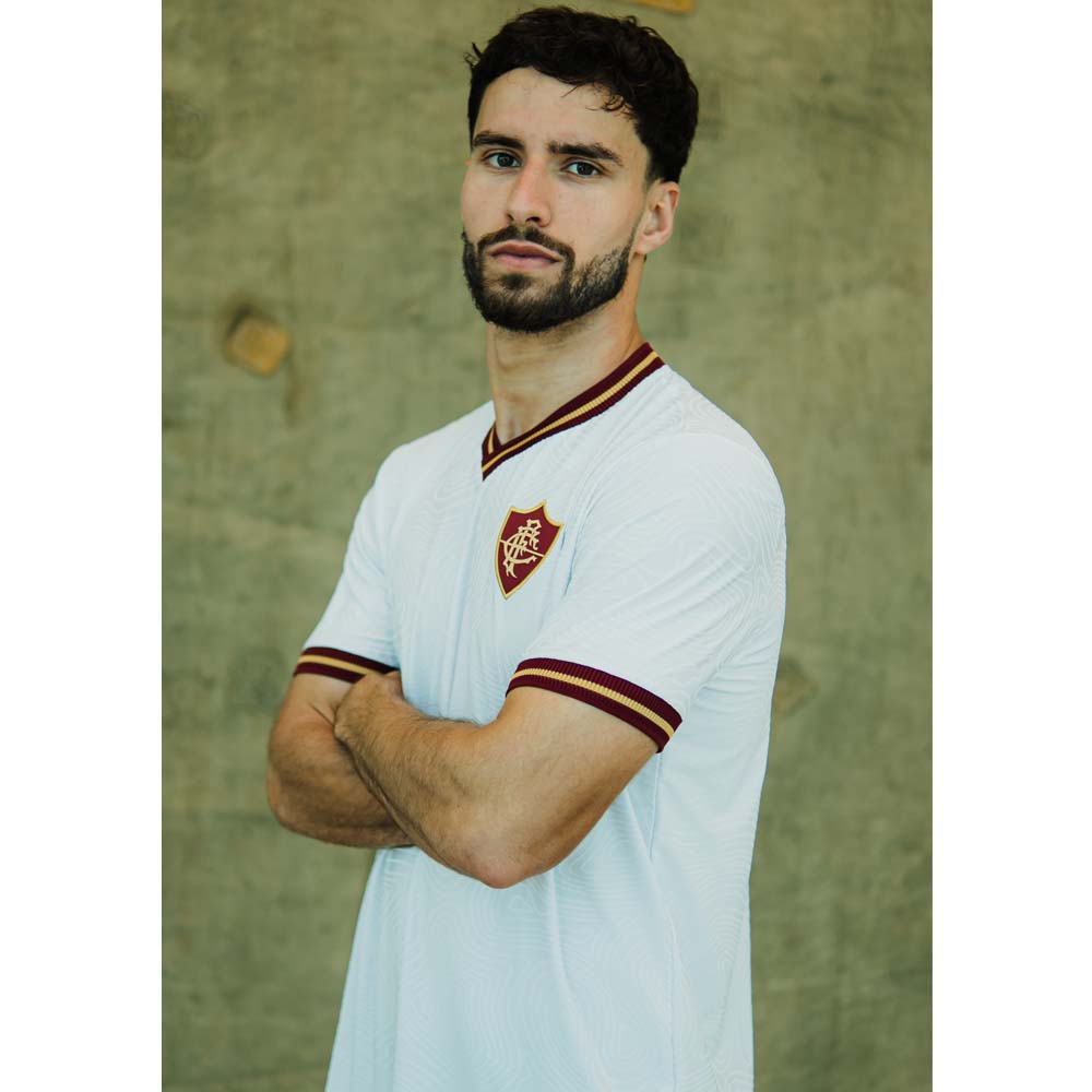 Natural Camisa Fluminense Branca FLUM001 Masculina