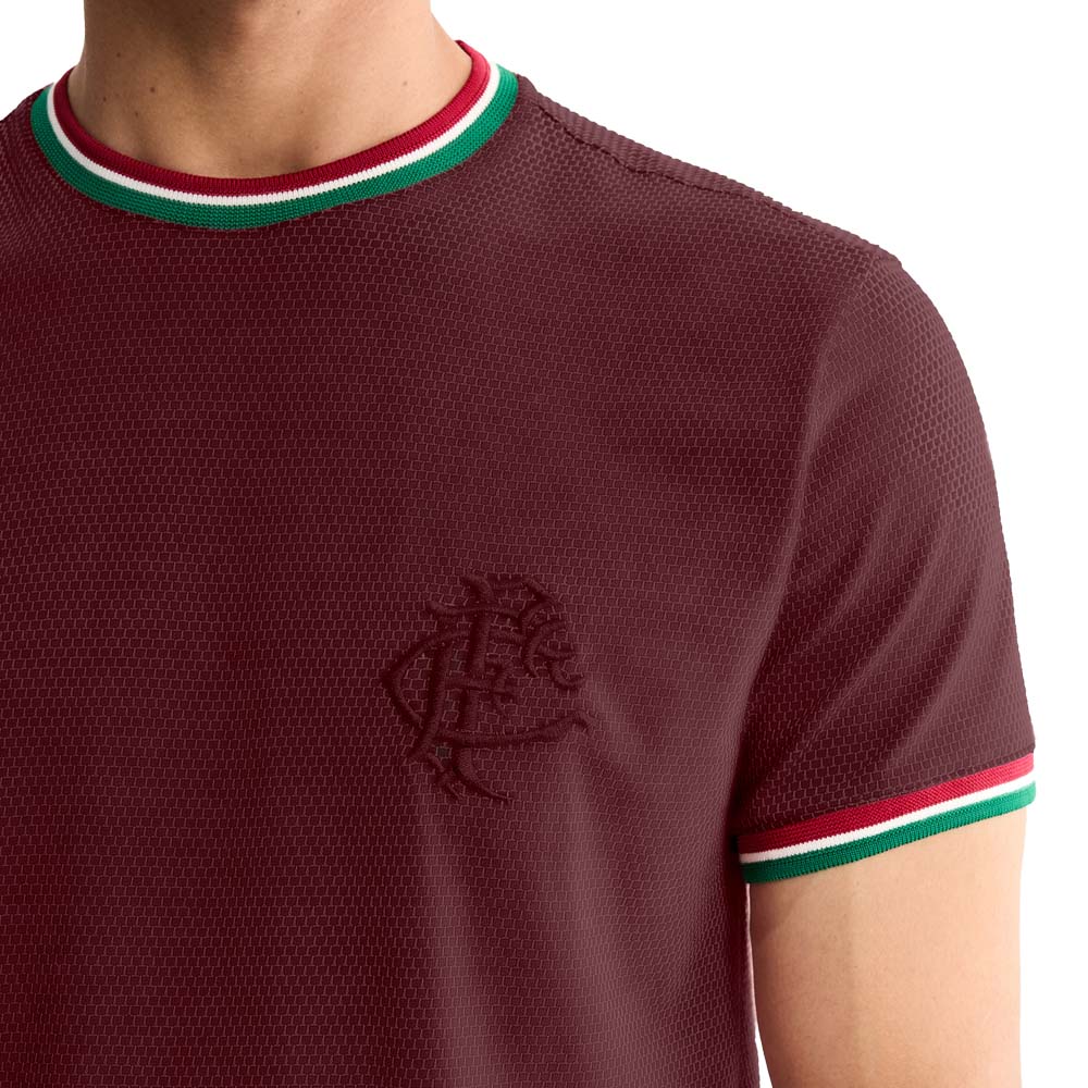 Foxton Camisa Fluminense Quadrile Vintage FFC Grená Masculina