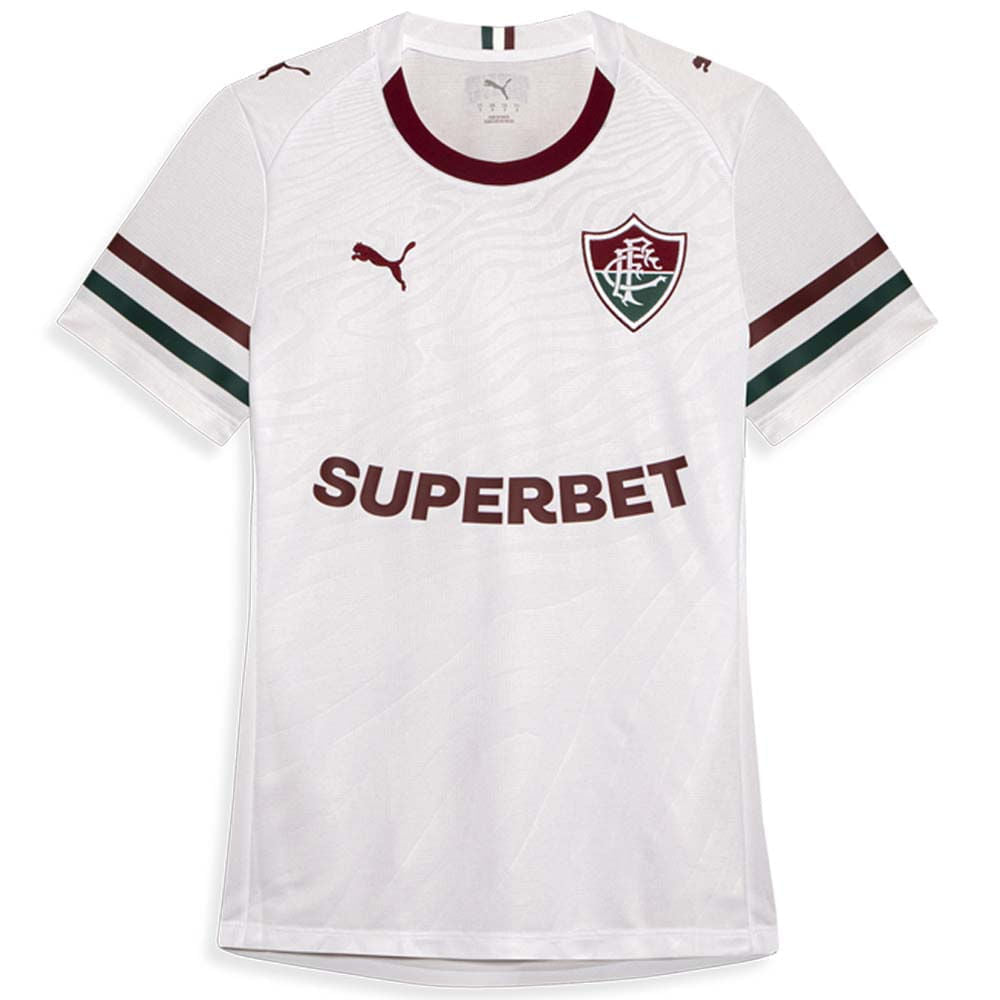 Puma Camisa Fluminense Torcedora Away OF2 2026 Feminina White