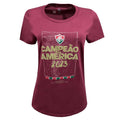 Liga Retrô Camisa Fluminense Feminina Campeão Lib 23 Grená