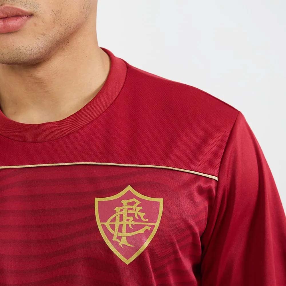 Braziline Camisa Fluminense Fulgor Masculina Grená