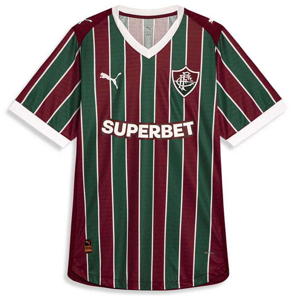 Puma Camisa Fluminense Jogador Home OF1 2026 Dark Crimson Masculina