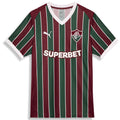 Puma Camisa Fluminense Torcedor Home OF1 2026 Masculina Dark Crimson