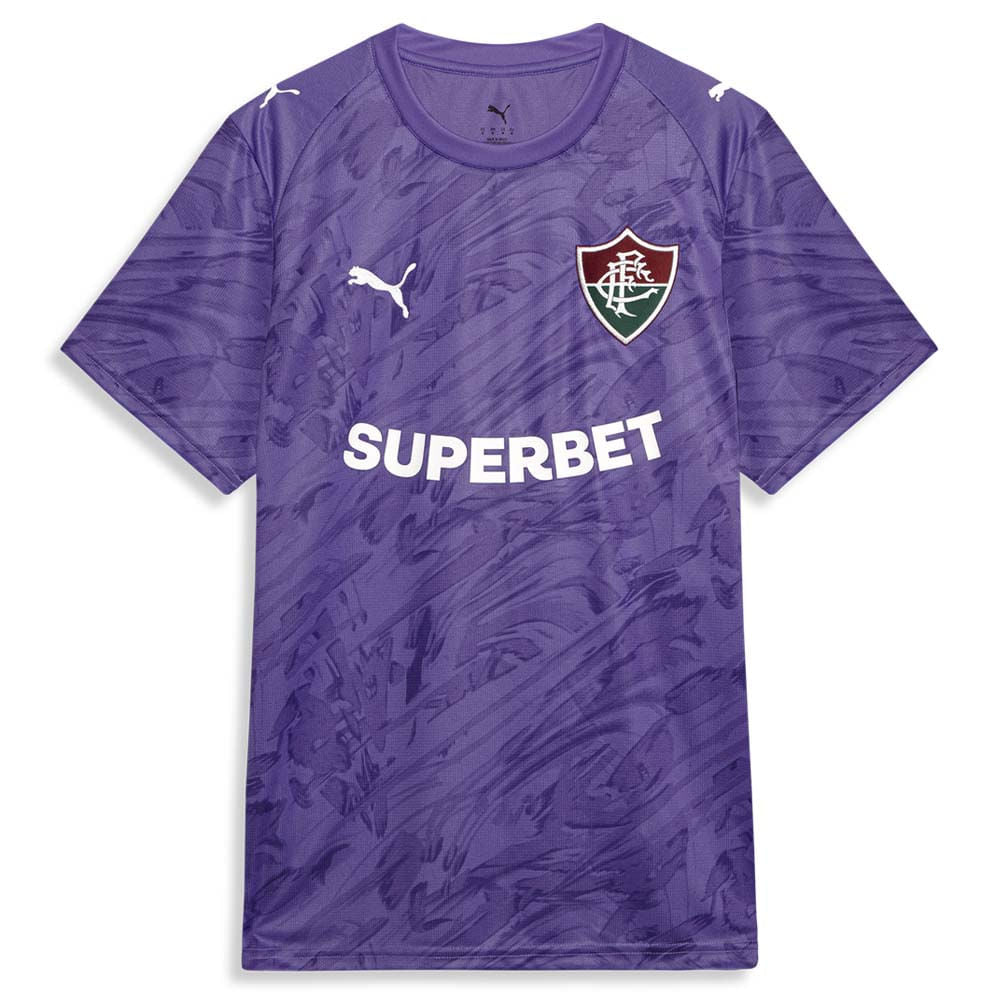 Puma Camisa Fluminense Goleiro Torcedor Home 2026 Masculina Dark Amethyst