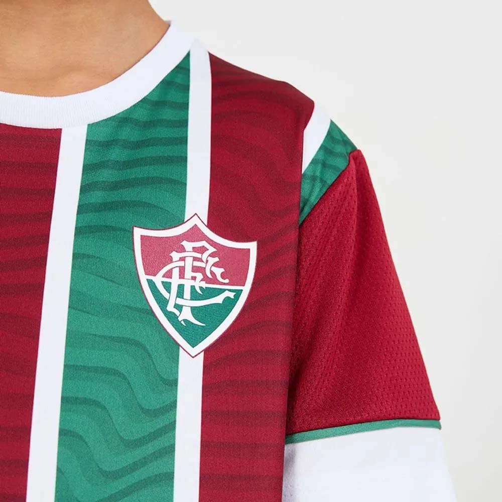 Braziline Camisa Fluminense Infantojuvenil Chiado Unissex