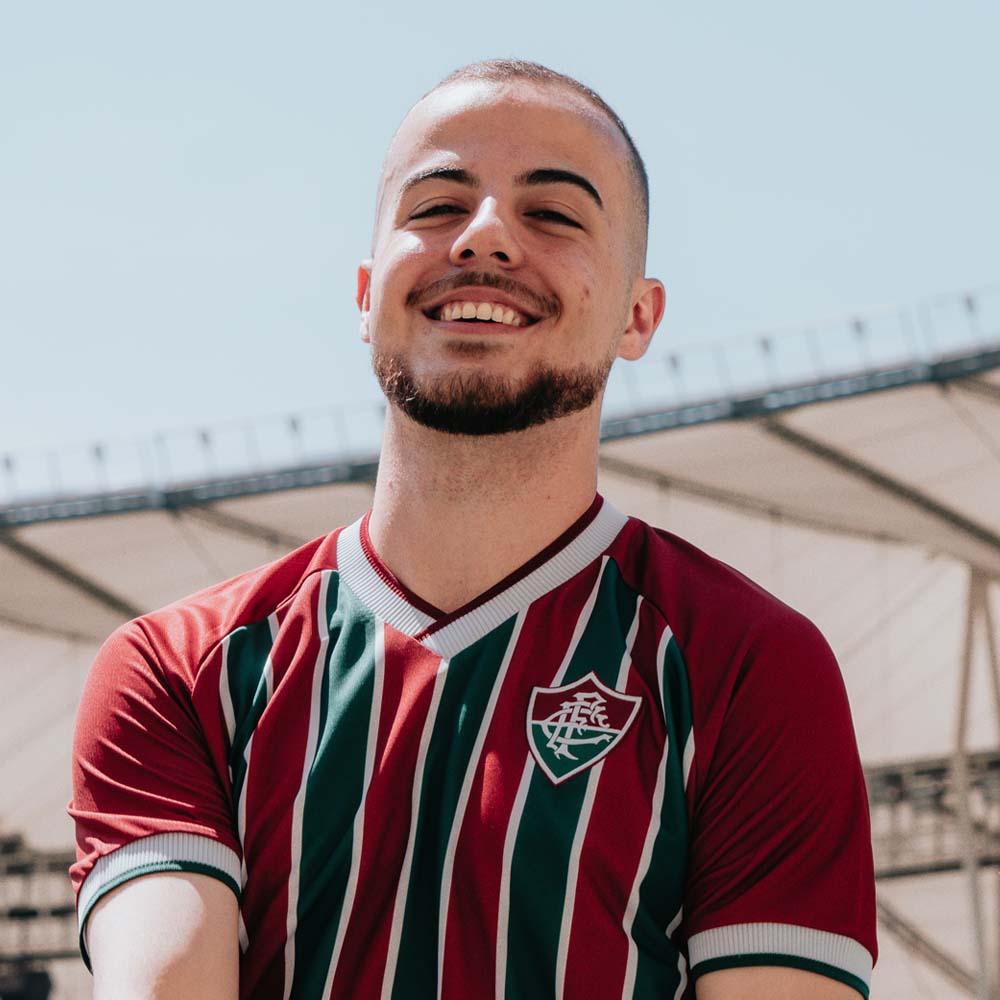 Camisa Fluminense Grená FLUM007 Masculina
