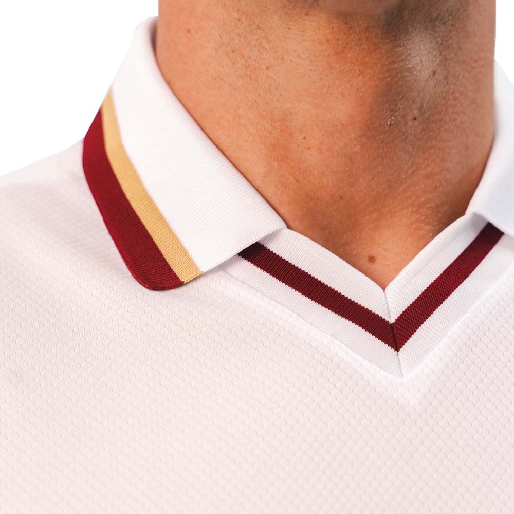 Camisa Polo Fluminense Masculina Branca FLUM024 Natural