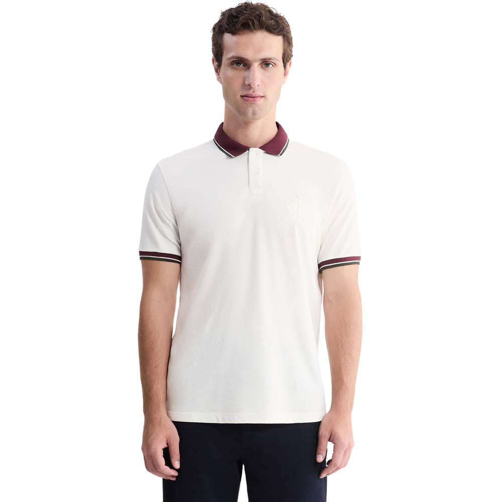Foxton Camisa Polo Fluminense Assis Off White Masculina