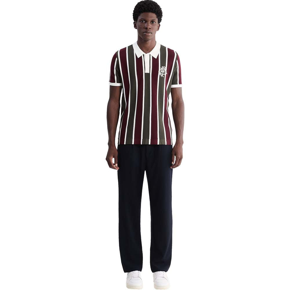 Foxton Camisa Polo Fluminense Tricot Reizinho Grená Masculina
