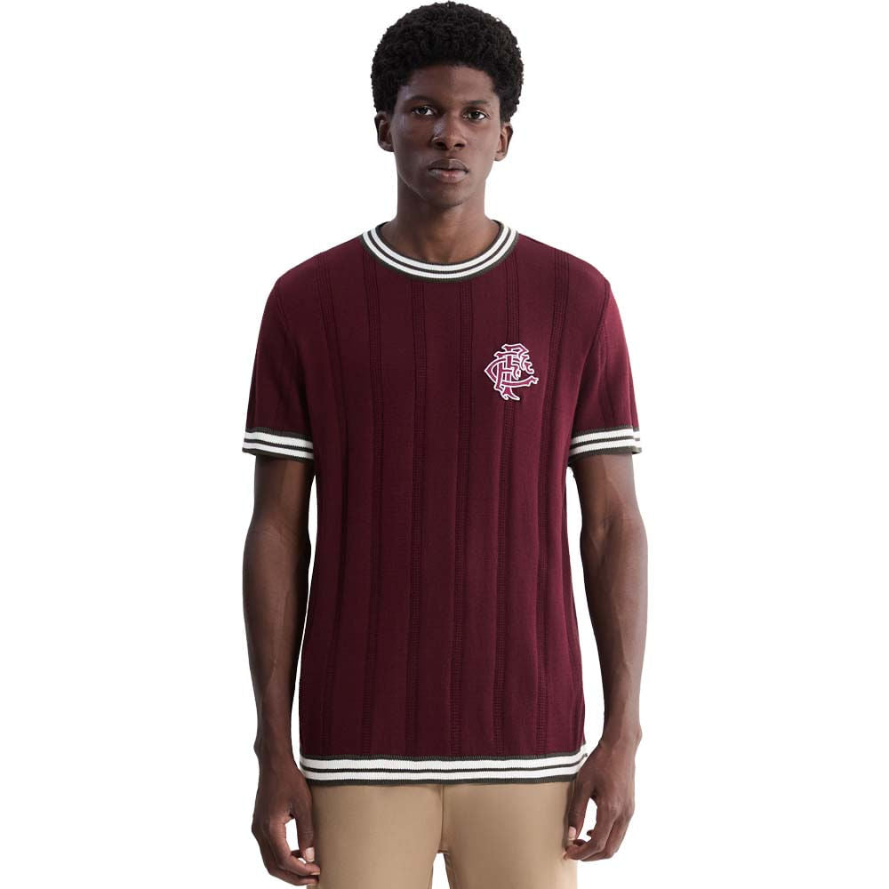Foxton Camisa Fluminense Tricot Passeio Grená Masculina
