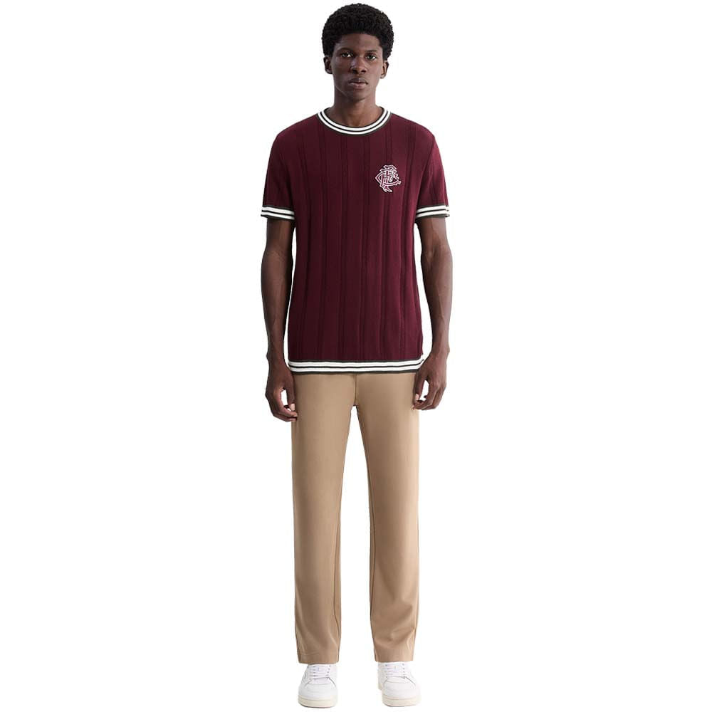 Foxton Camisa Fluminense Tricot Passeio Grená Masculina