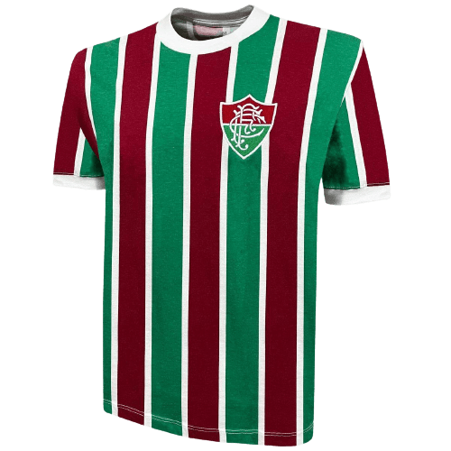 Liga Retrô Camisa Fluminense Retrô Tricolor 1975 Masculina