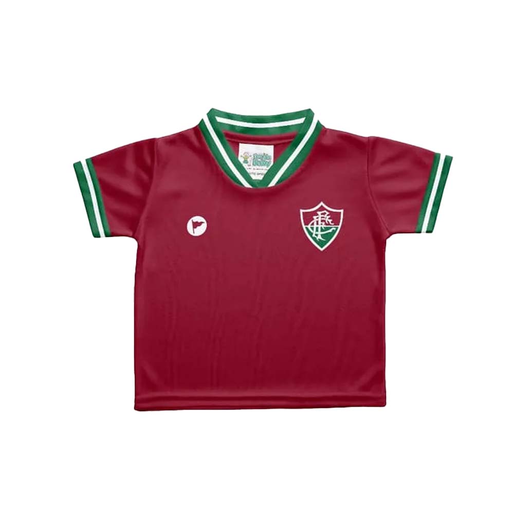 Torcida Baby Camiseta Fluminense Estilo II Grená Unissex