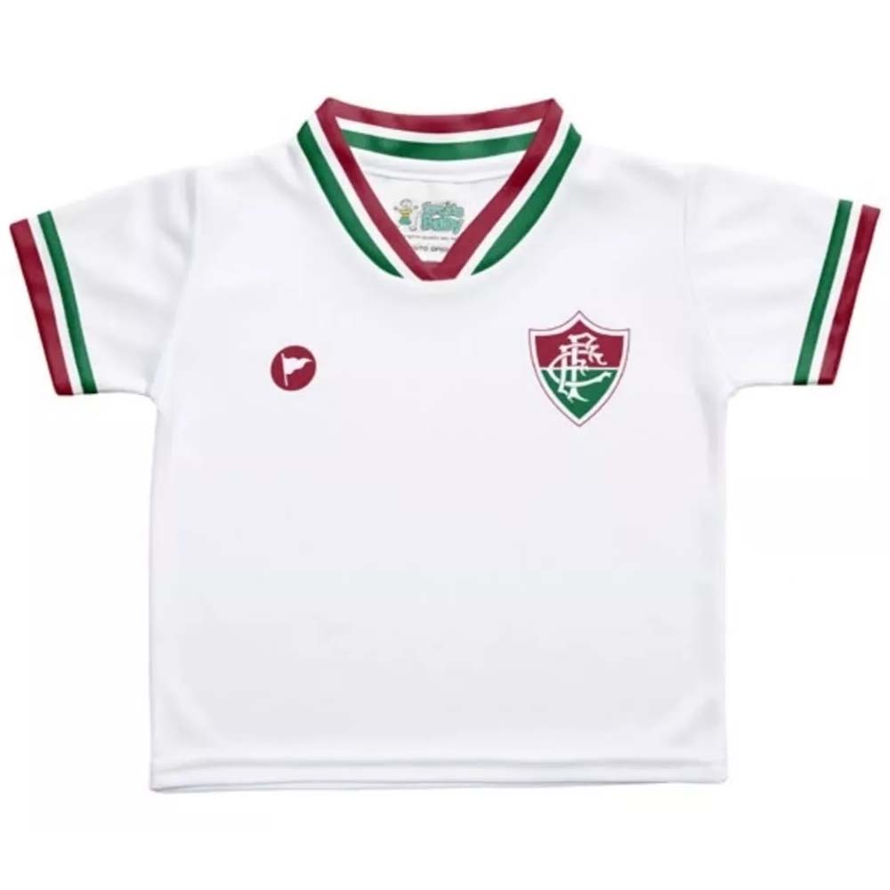 Torcida Baby Camisa Fluminense Estilo I Branca Unissex