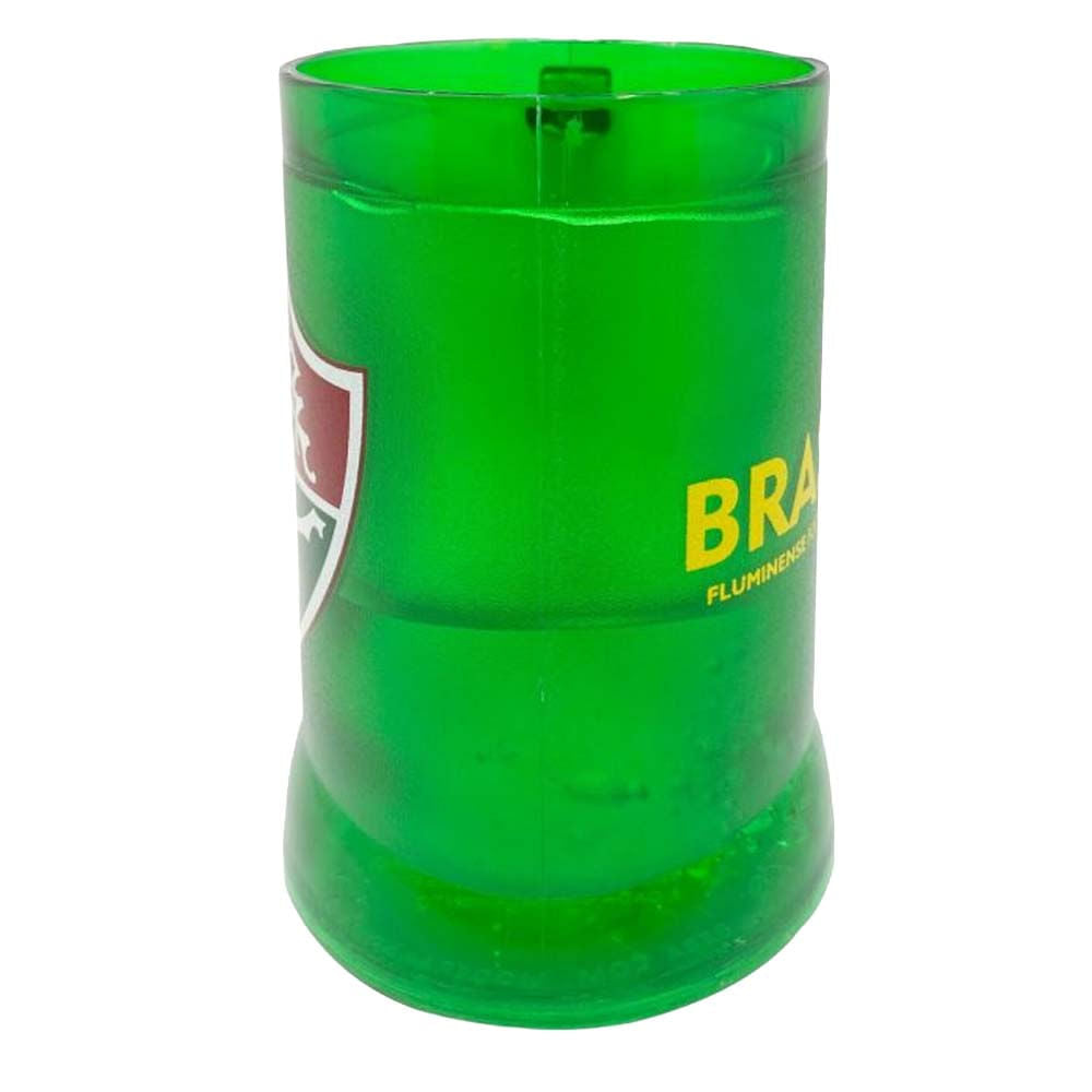 Tatuapé Brindes Caneca Gel Fluminense Brasil Verde 400ml Unissex
