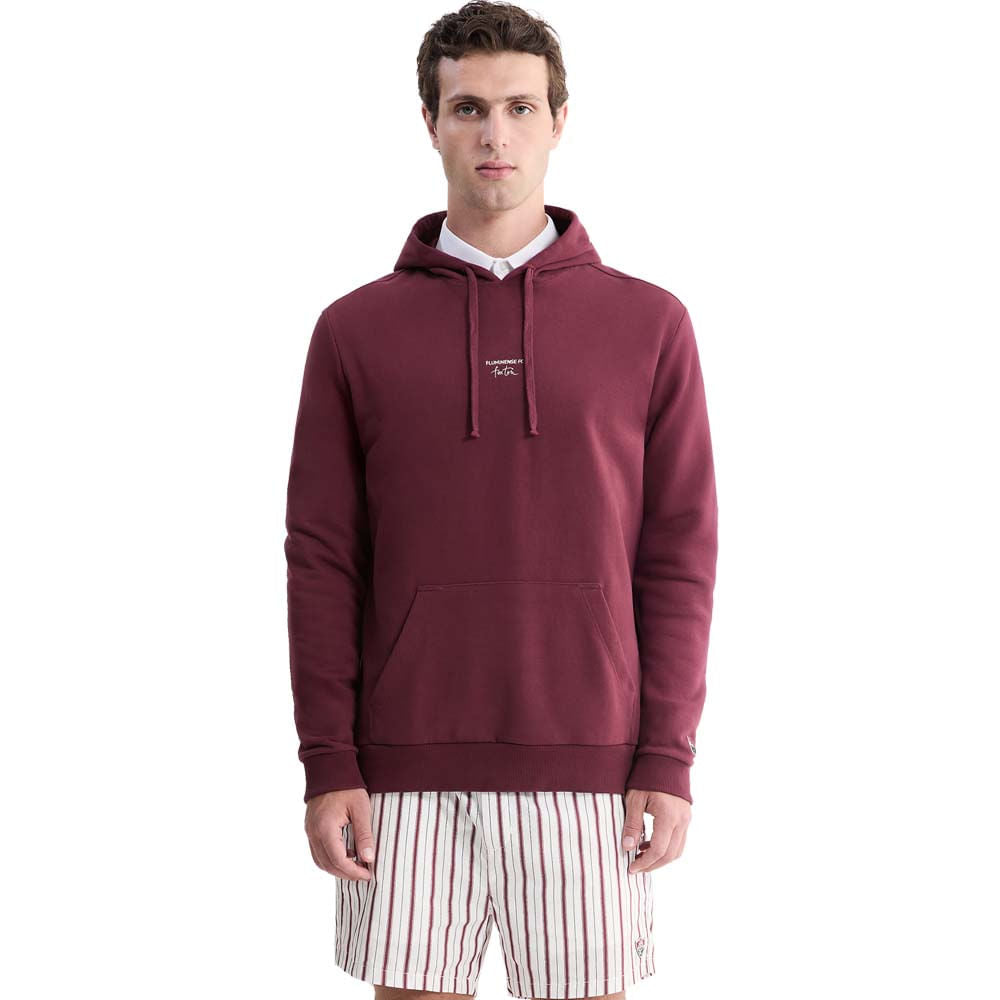 Foxton Casaco Moletom Fluminense Torcedor Grená Masculino