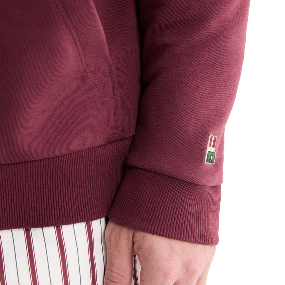 Foxton Casaco Moletom Fluminense Torcedor Grená Masculino
