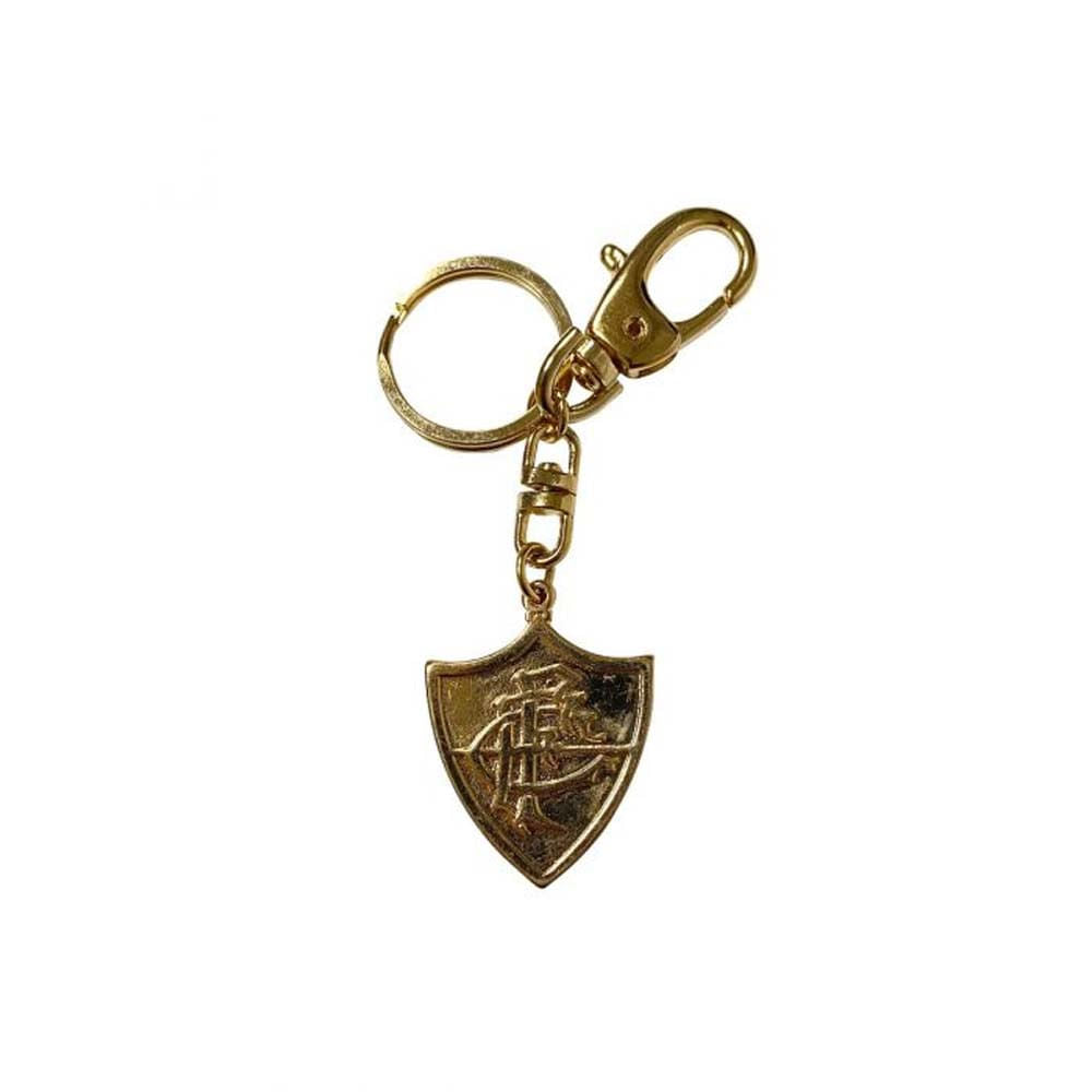 Tatuapé Brindes Chaveiro Fluminense Ouro Escudo Metal Unissex