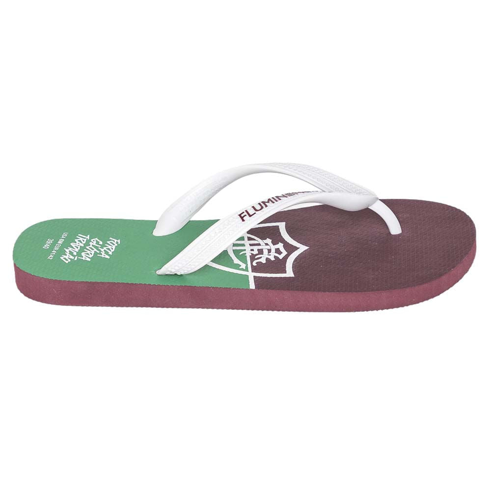 Tropimax Chinelo Fluminense Força Glória Tradição Tricolor FLU.2026/3 Unissex