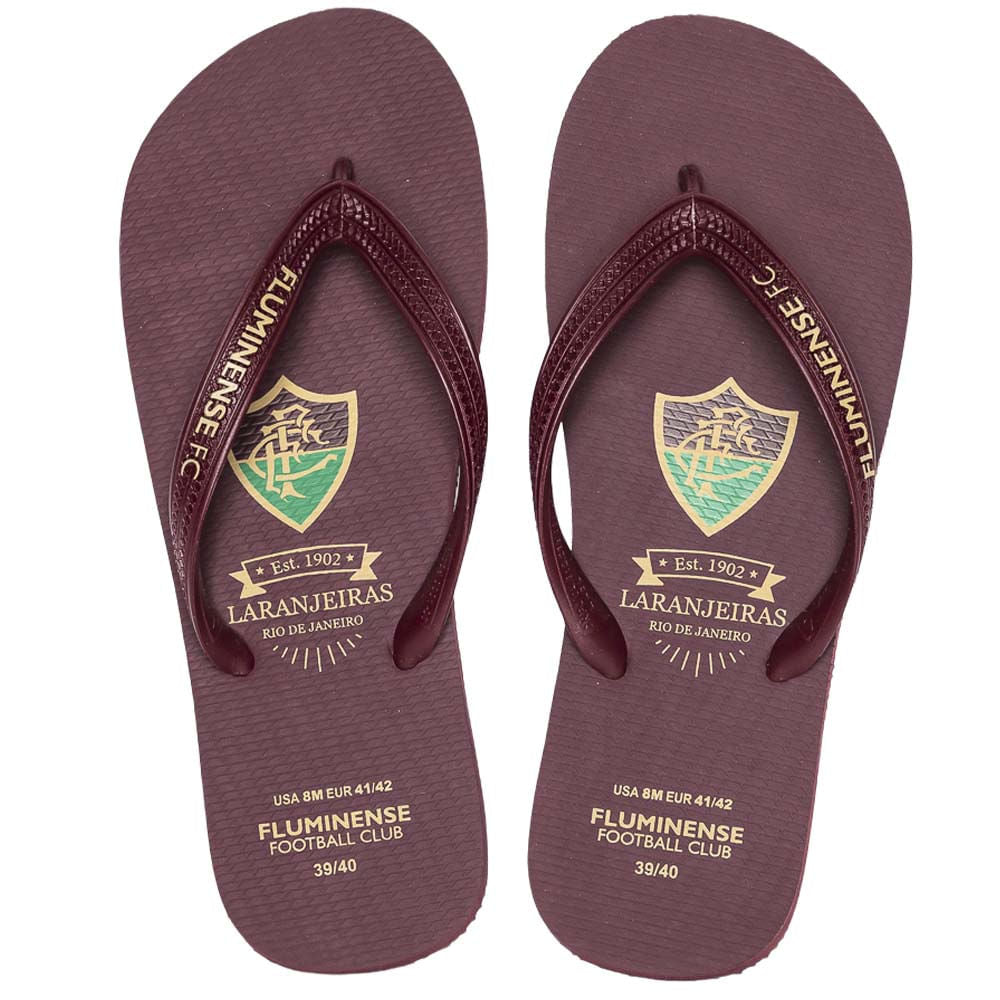 Chinelo Fluminense Laranjeiras Grená FLU.2026/5 Unissex