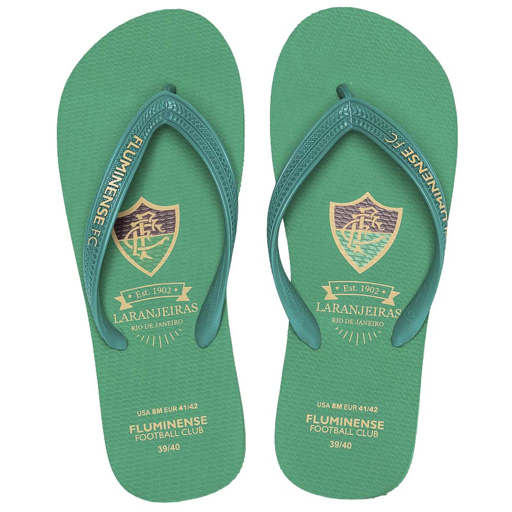 Chinelo Fluminense Laranjeiras Verde FLU.2026/4 Tropimax Unissex