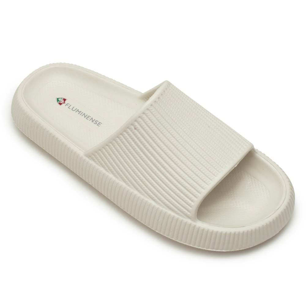 Chinelo Fluminense Slide Nuvem Off White Inpulse Unissex