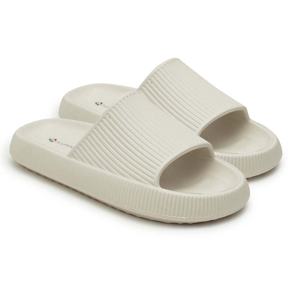 Inpulse Chinelo Fluminense Slide Nuvem Off White Unissex