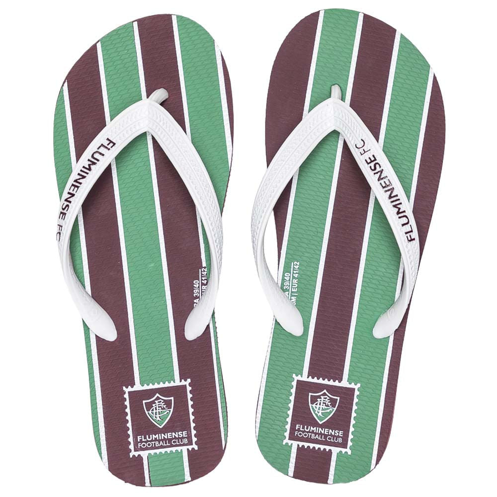 Tropimax Chinelo Fluminense Tricolor FLU.2026/1 Unissex