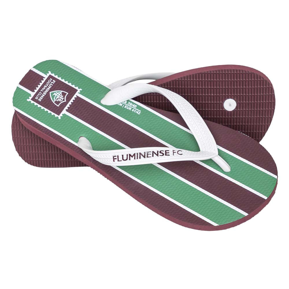 Tropimax Chinelo Fluminense Tricolor FLU.2026/1 Unissex