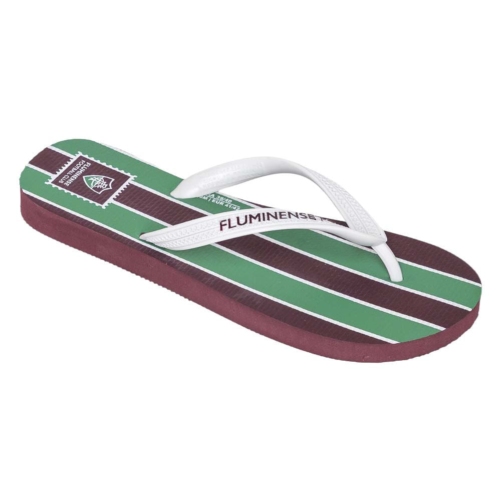 Chinelo Fluminense Tricolor FLU.2026/1 Tropimax Unissex