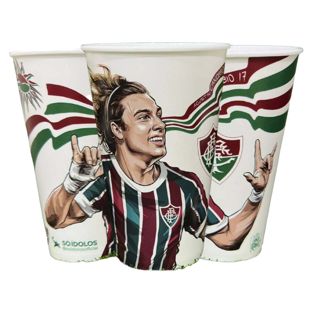 Copo Fluminense Cannobio Plástico 500ml Unissex