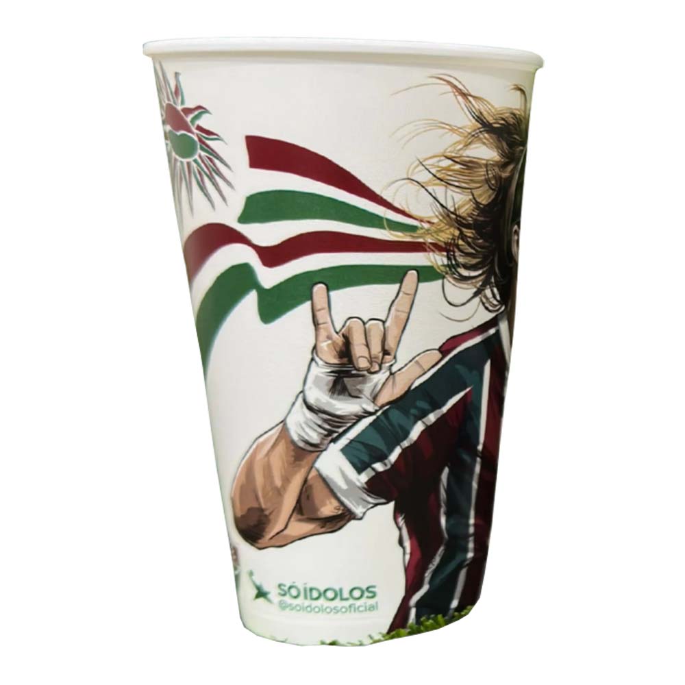 Copo Fluminense Cannobio Plástico 500ml Unissex